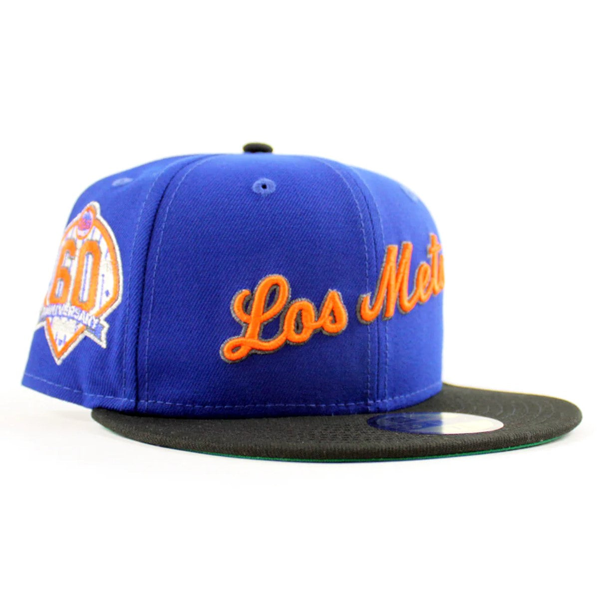 NEW ERA New York Mets - 59FIFTY LOS METS NEW YORK METS 60TH ANV ROYAL/BLACK