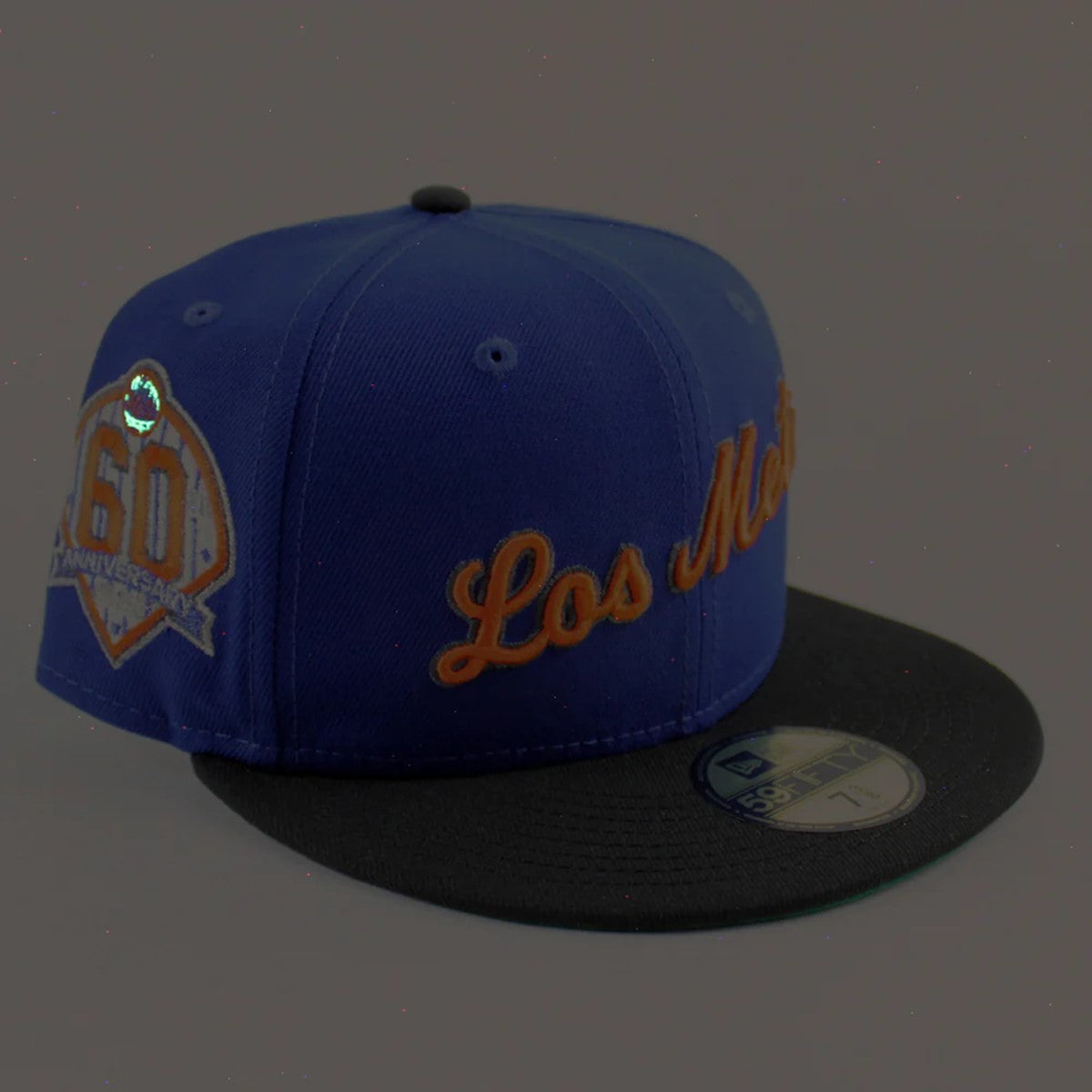 NEW ERA New York Mets - 59FIFTY LOS METS NEW YORK METS 60TH ANV ROYAL/BLACK