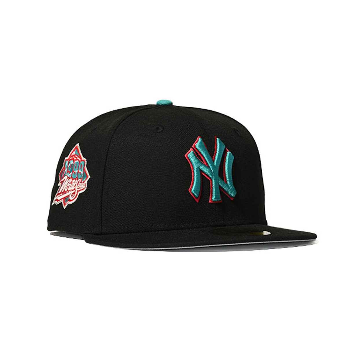 NEW ERA New York Yankees - 59FIFTY 1999 WS BLACK/TEAL LOGO