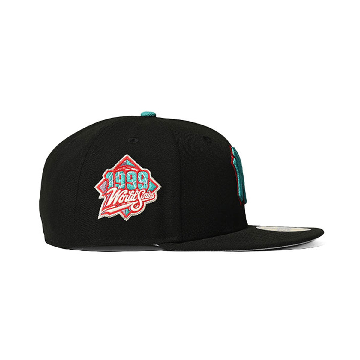 NEW ERA New York Yankees - 59FIFTY 1999 WS BLACK/TEAL LOGO