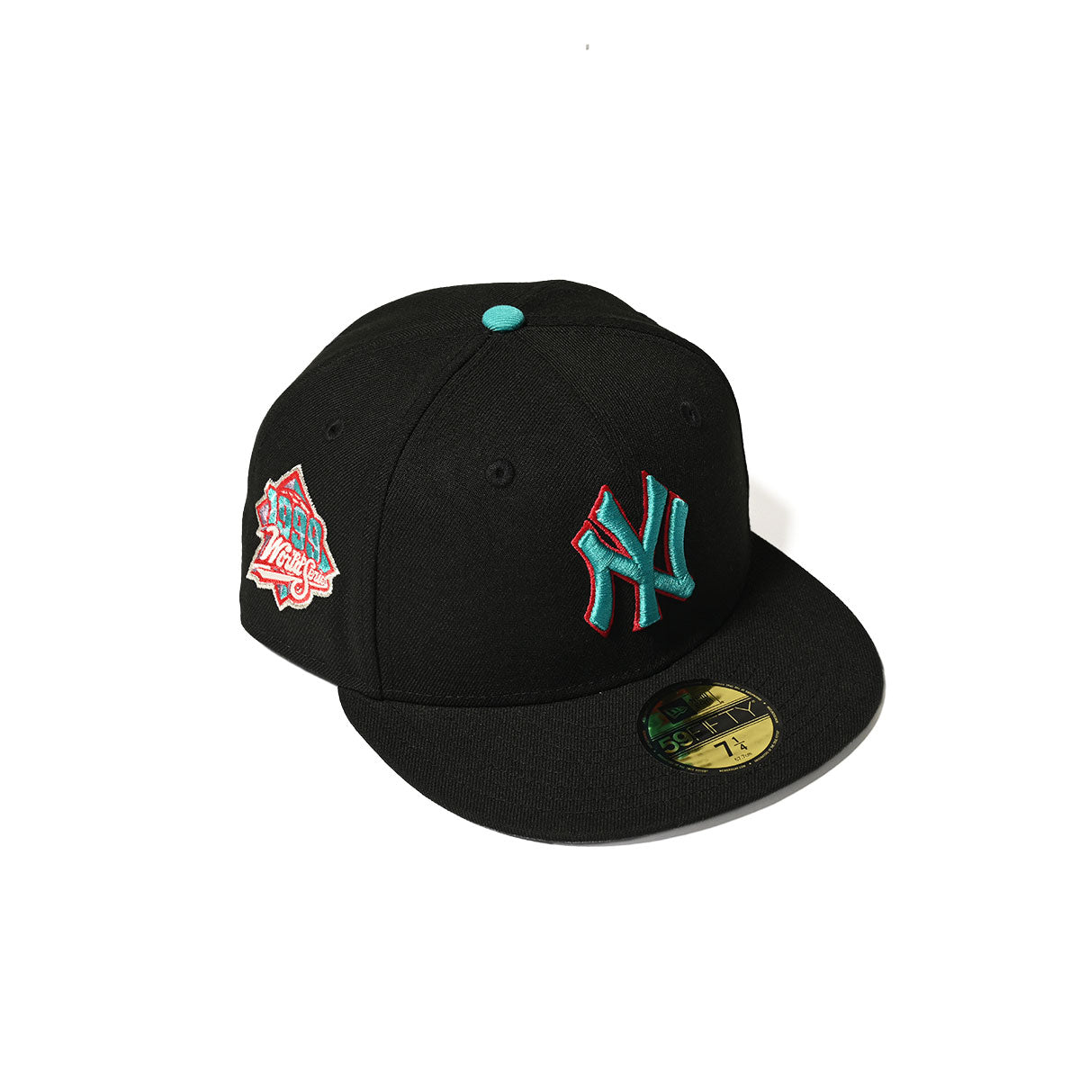 NEW ERA New York Yankees - 59FIFTY 1999 WS BLACK/TEAL LOGO