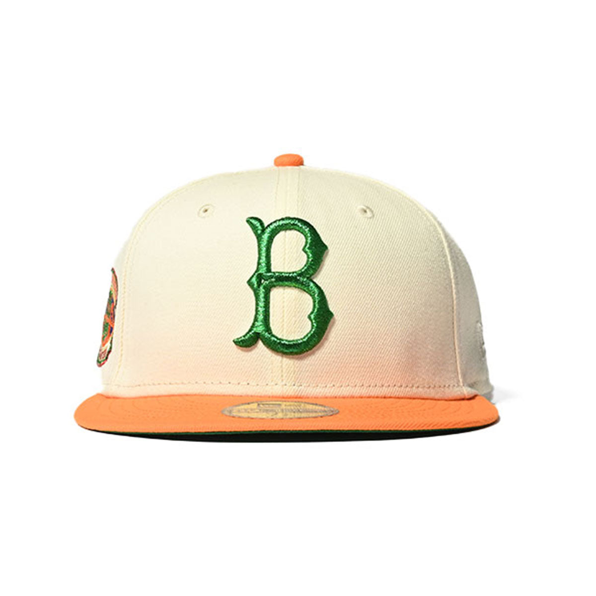 NEW ERA Brooklyn Dodgers - 59FIFTY 1st WC 1955 CHROME/ORANGE