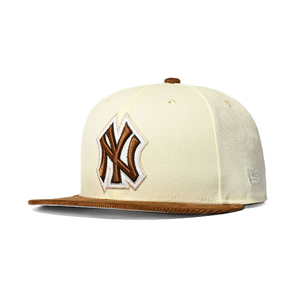 NEW ERA New York Yankees - 59FIFTY 1999 WS CORD VISOR CHROME/BROWN [60493756]