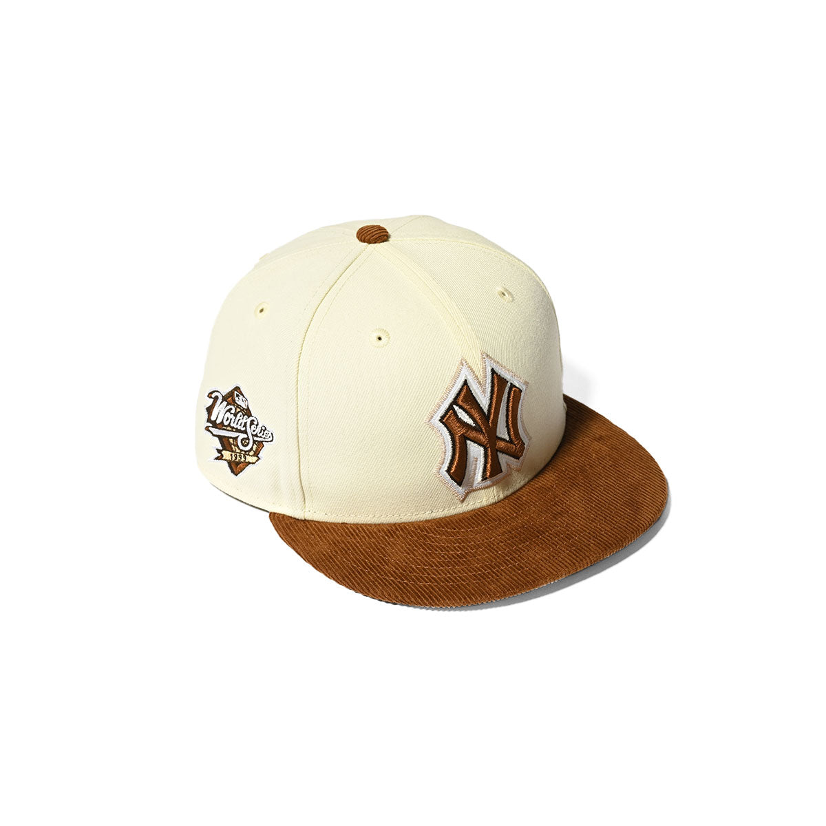 NEW ERA New York Yankees - 59FIFTY 1999 WS CORD VISOR CHROME/BROWN [60493756]