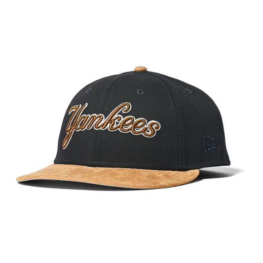 NEW ERA New York Yankees - LP 59FIFTY SUEDE VISOR BLACK/BROWN [60493586]