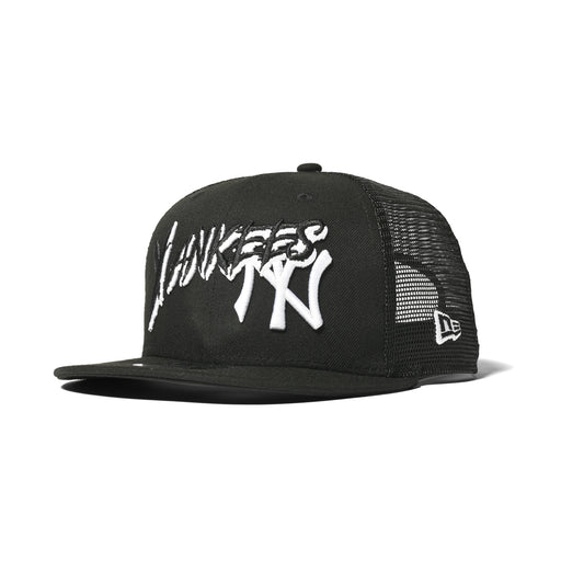 NEW ERA New York Yankees - 9FIFTY TRUCKER CAP BLACK【60287433】