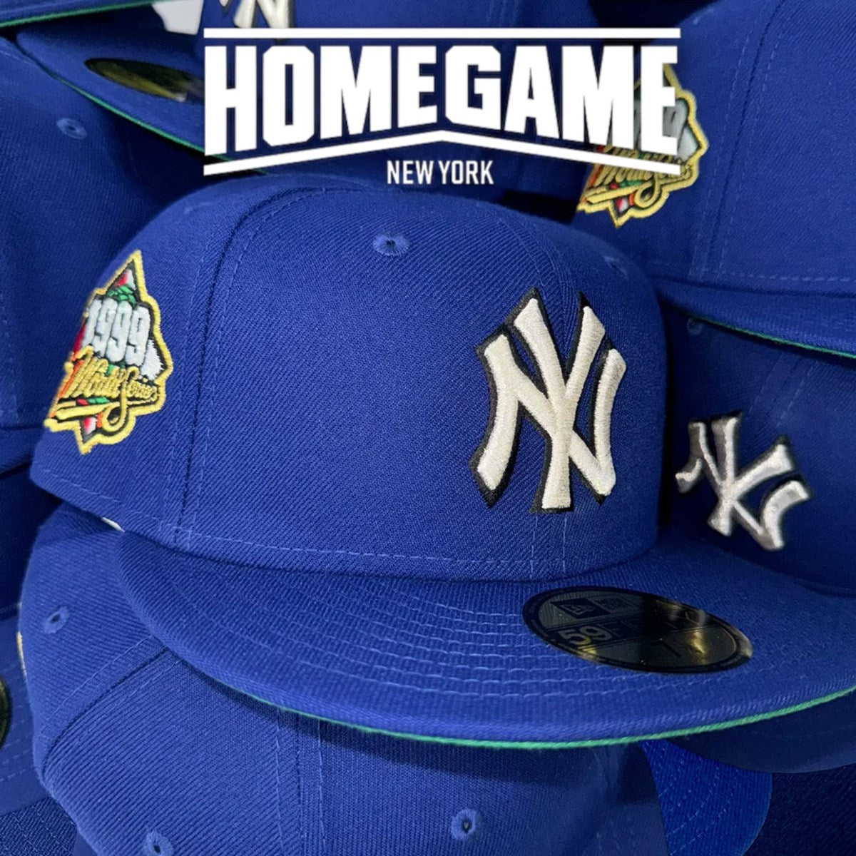 NEW ERA - 59FIFTY NEW YORK YANKEES 1999 WORLD SERIES IN DARK ROYAL