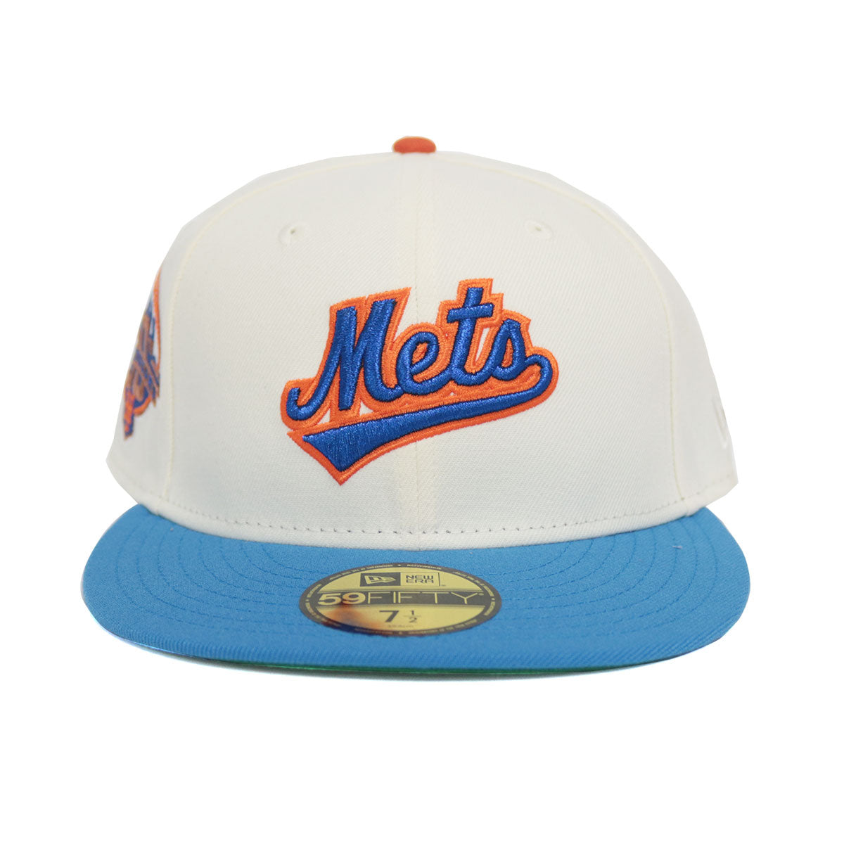 NEW ERA - 59FIFTY New York Mets 50th Anniversary WHITE/LIGHT BLUE