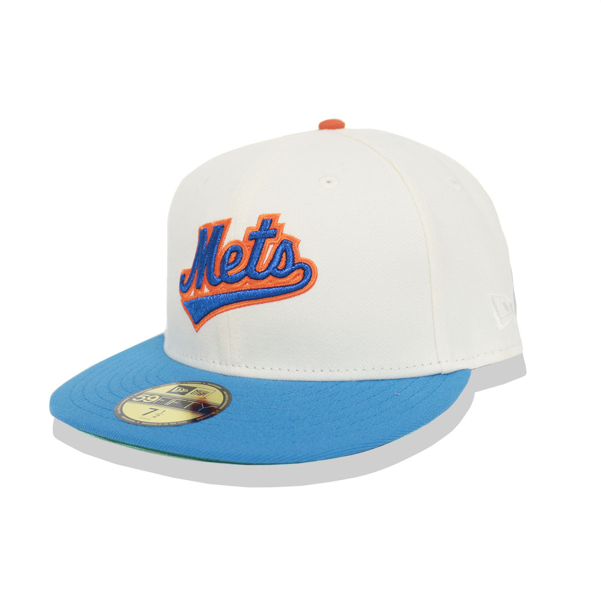 NEW ERA - 59FIFTY New York Mets 50th Anniversary WHITE/LIGHT BLUE