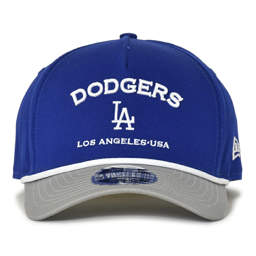 NEW ERA - Los Angeles Dodgers 9FORTY M-CROWN 2TONE ROPE 24354 Royal/Gray【60612693】