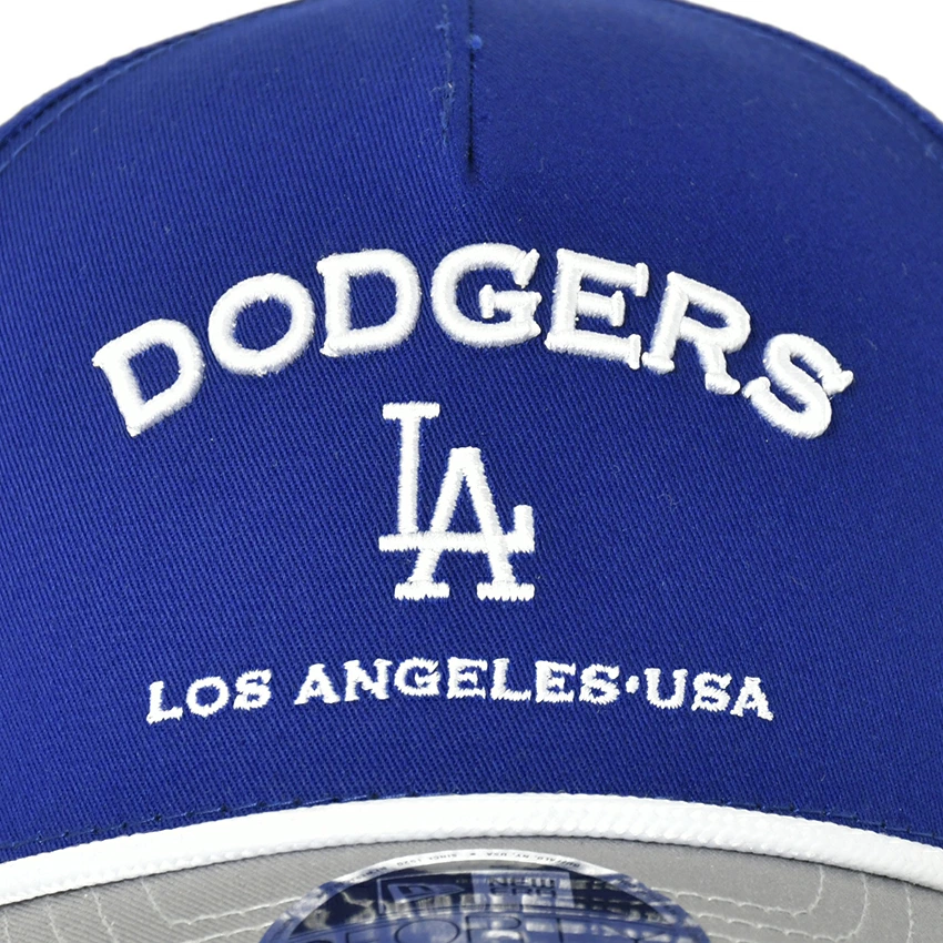 NEW ERA - Los Angeles Dodgers 9FORTY M-CROWN 2TONE ROPE 24354 Royal/Gray【60612693】