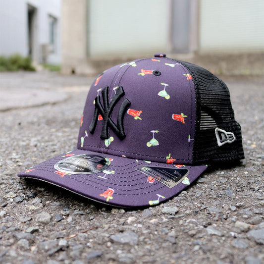 NEW ERA - New York Yankees 9SEVENTY PATTERN 22814 BLK/NVY【60610564】