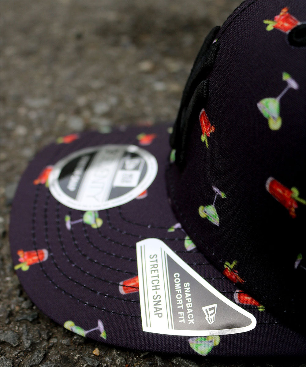 NEW ERA - New York Yankees 9SEVENTY PATTERN 22814 BLK/NVY【60610564】