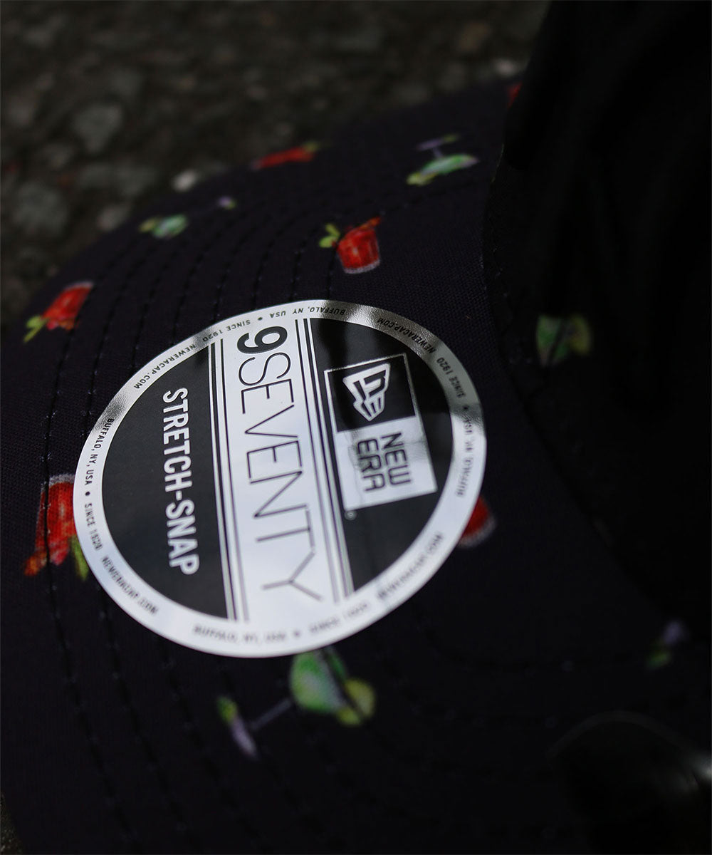 NEW ERA - New York Yankees 9SEVENTY PATTERN 22814 BLK/NVY【60610564】