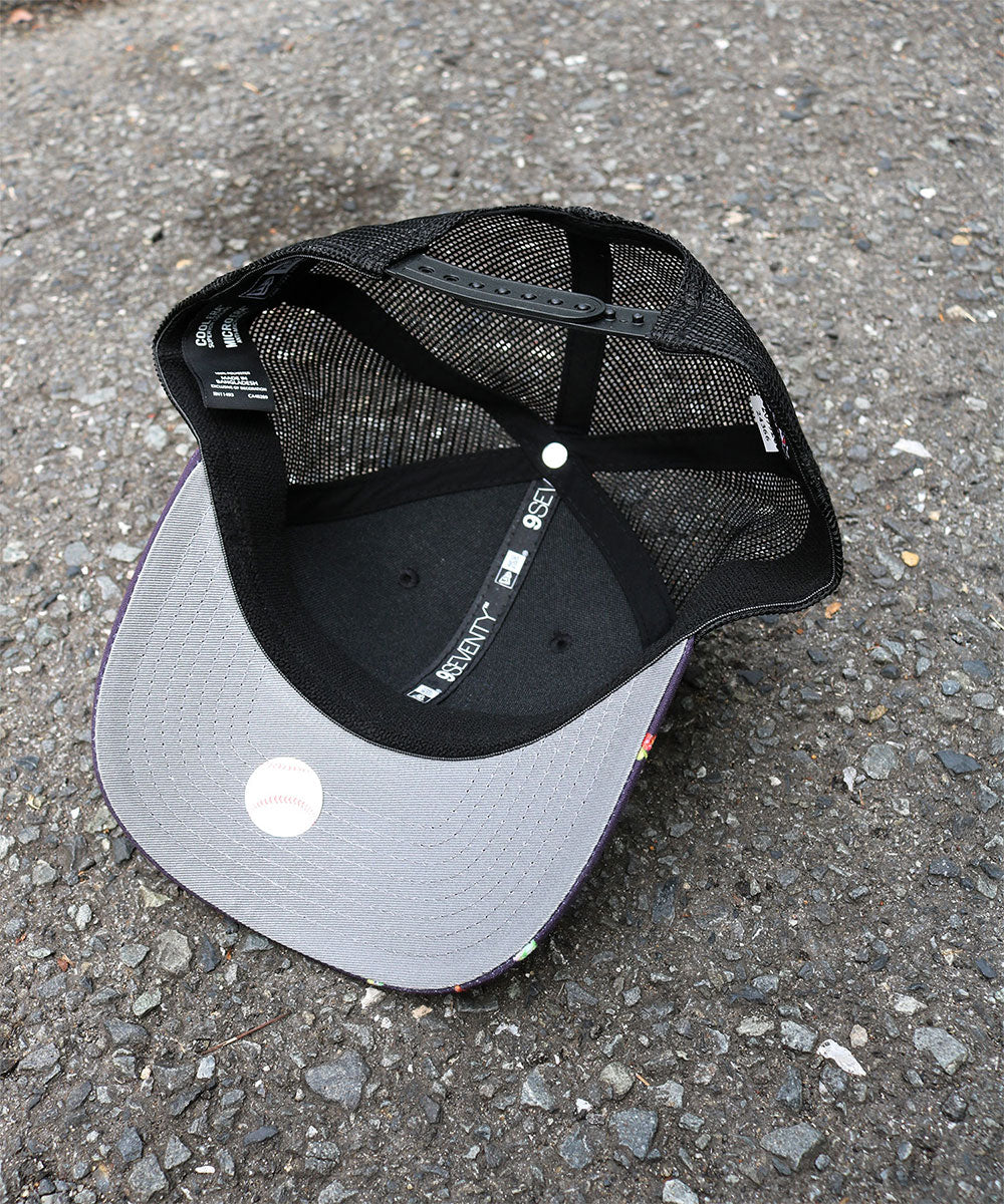 NEW ERA - Los Angeles Dodgers 9SEVENTY PATTERN 22814 BLK/NVY【60610564】