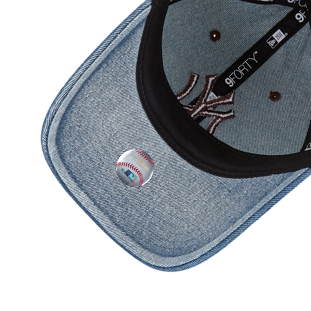 NEW ERA New York Yankees - 9FORTY Denim Series INDIGO/BROWN【14561855】