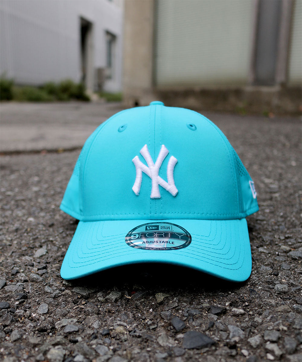 NEW ERA - New York Yankees 9FORTY MATT POLY BALL CAP LIGHT BLUE