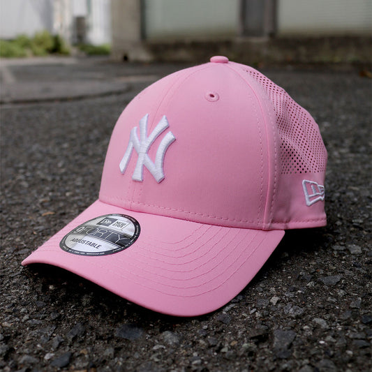 NEW ERA - New York Yankees 9FORTY MATT POLY BALL CAP LIGHT PINK【13703406】