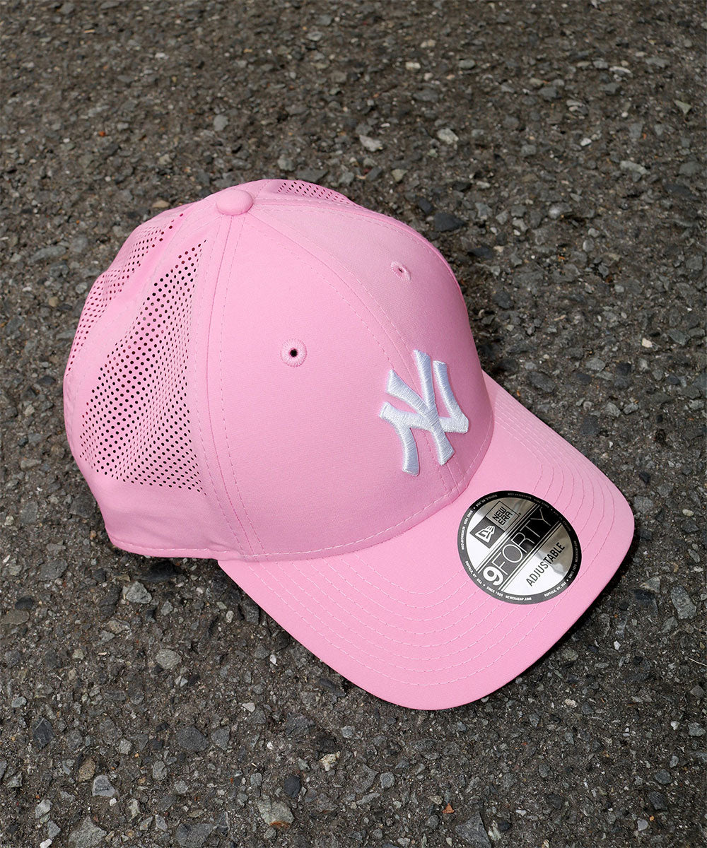 NEW ERA - New York Yankees 9FORTY MATT POLY BALL CAP LIGHT PINK【13703406】