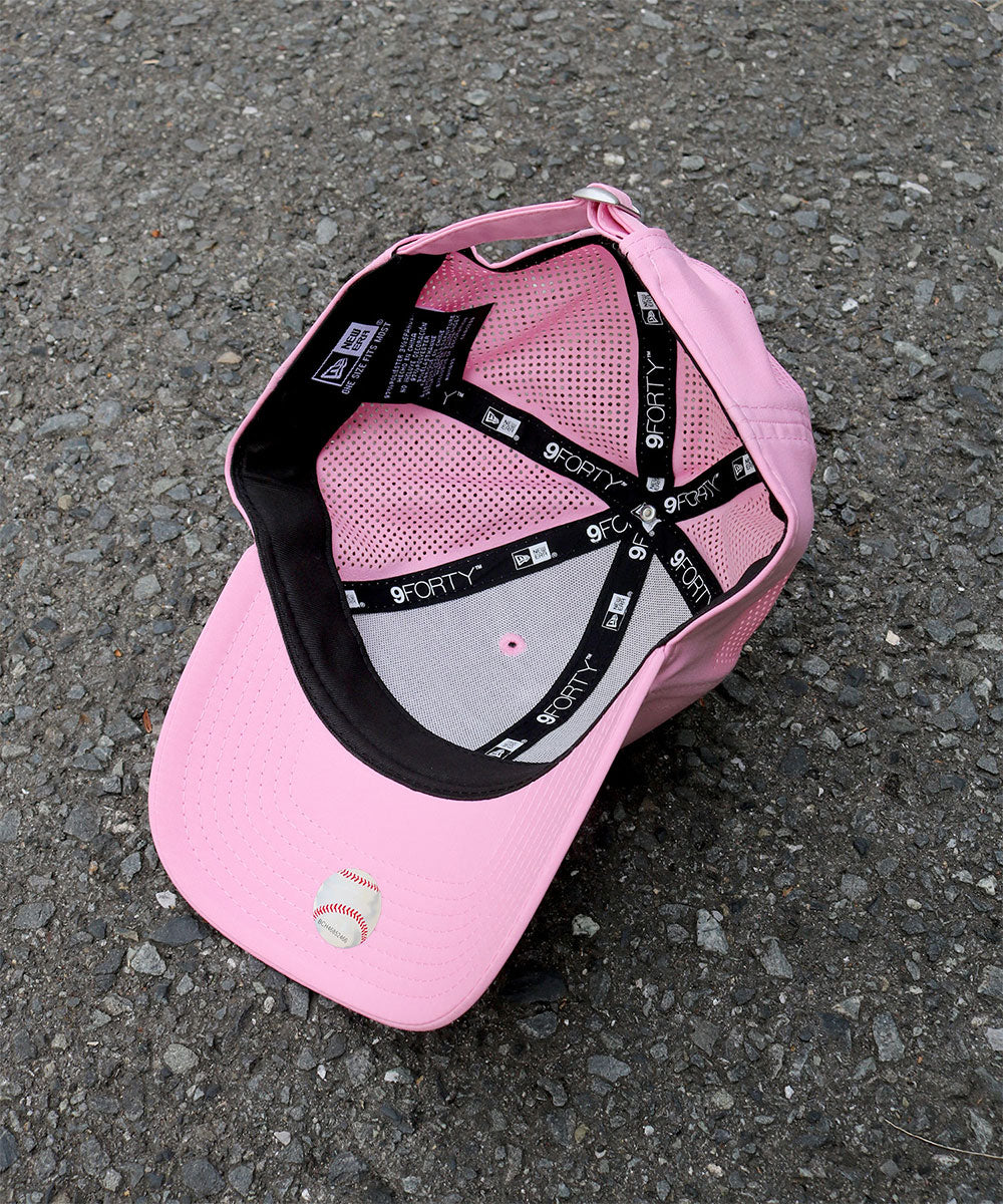 NEW ERA - New York Yankees 9FORTY MATT POLY BALL CAP LIGHT PINK【13703406】