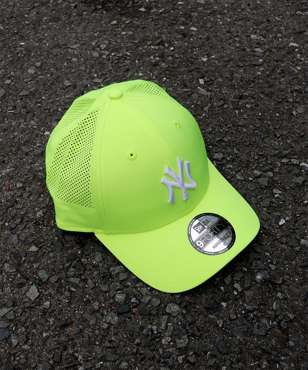 NEW ERA - New York Yankees 9FORTY MATT POLY BALL CAP SAFETY GREEN【13703407】