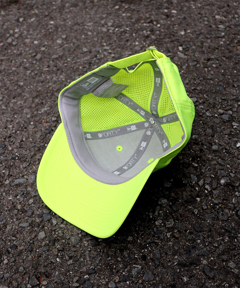 NEW ERA - New York Yankees 9FORTY MATT POLY BALL CAP SAFETY GREEN【13703407】