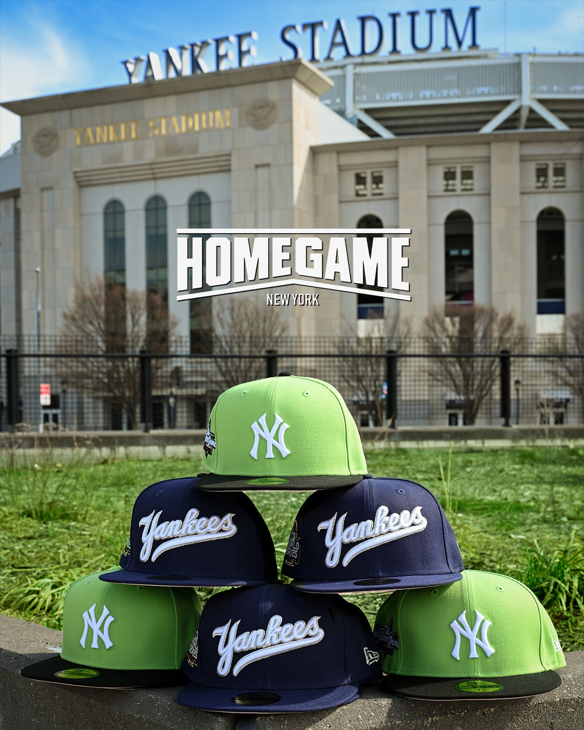 NEW ERA New York Yankees - 59Fifty 2025 All Star Game Lime Green/Black