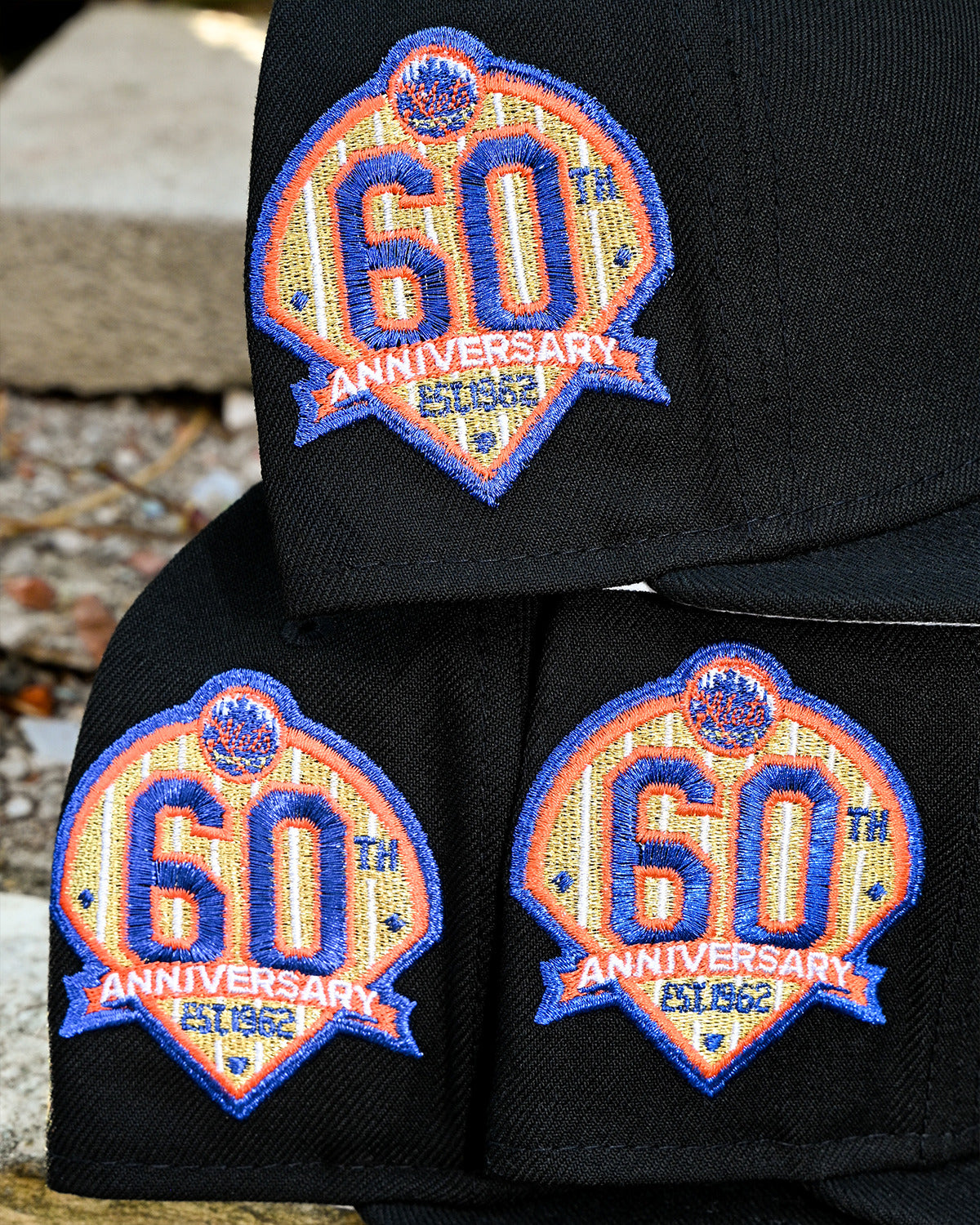 NEW ERA New York Mets - 59Fifty 60th Anniversary Black