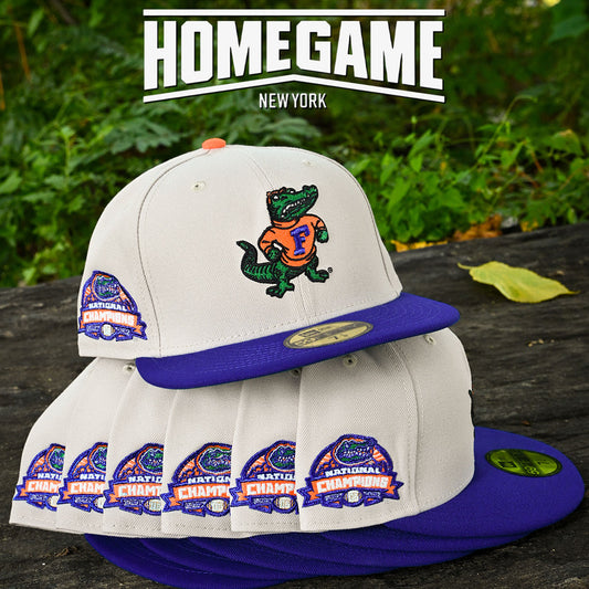 NEW ERA Florida Gators - 59Fifty 2006 National Champions Stone/Light Royal