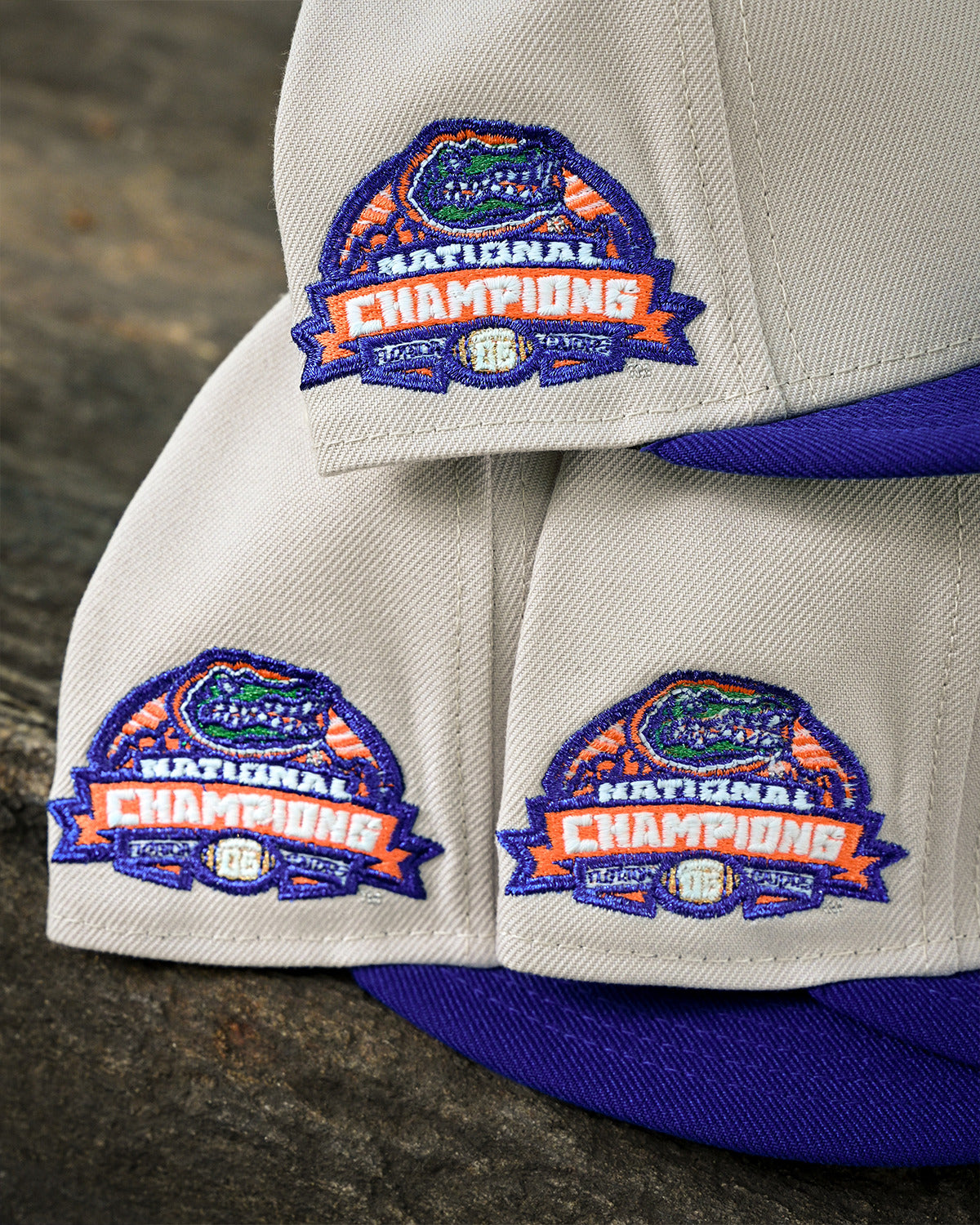 NEW ERA Florida Gators - 59Fifty 2006 National Champions Stone/Light Royal