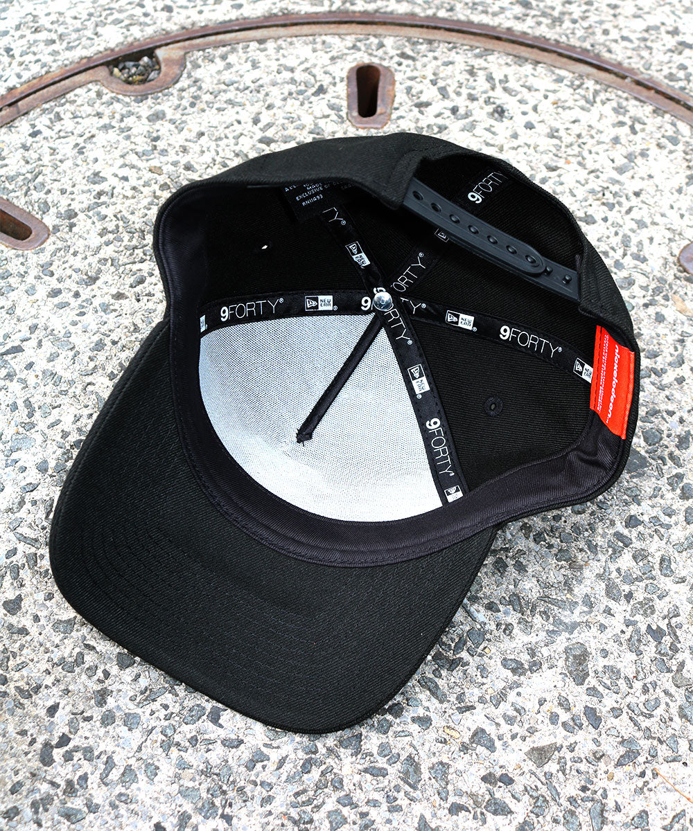 New Era × Nickelodeon - SpongeBob 9FORTY A-FRAME Black【70980069】