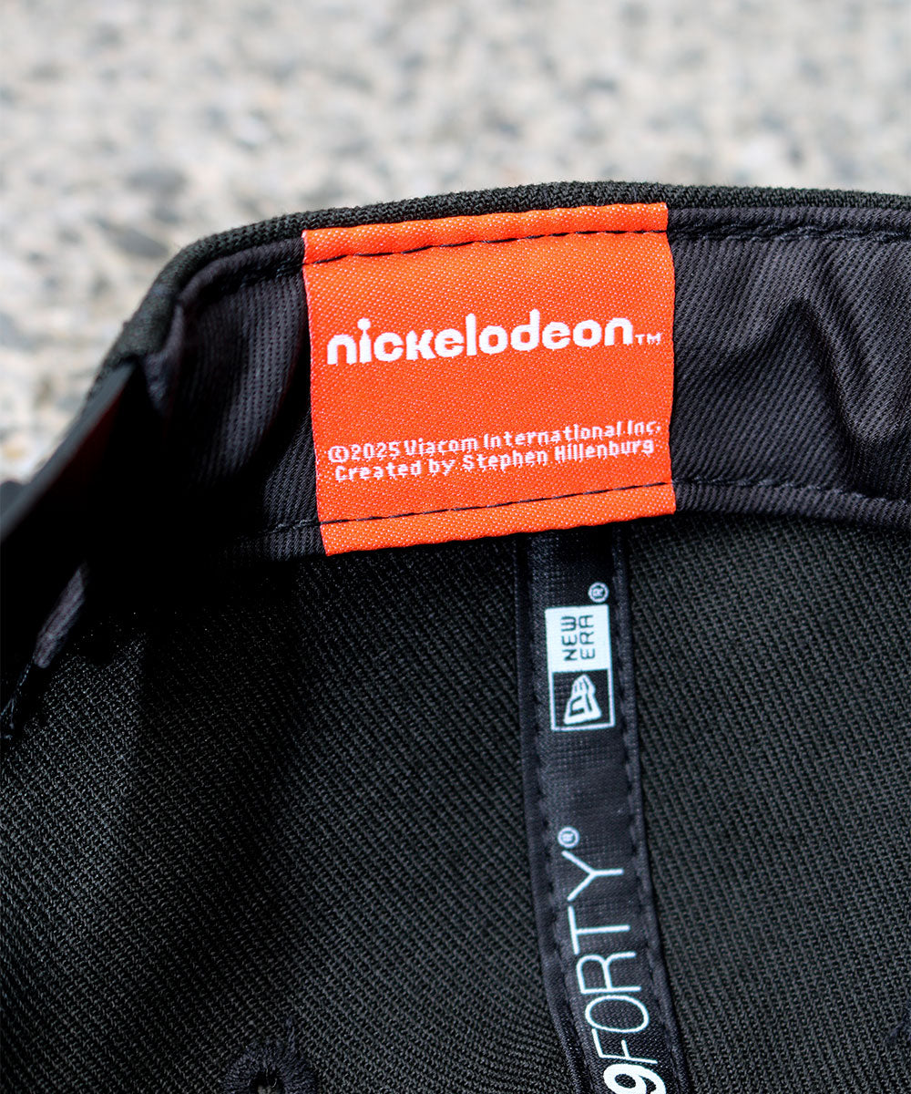 New Era × Nickelodeon - SpongeBob 9FORTY A-FRAME Black【70980069】