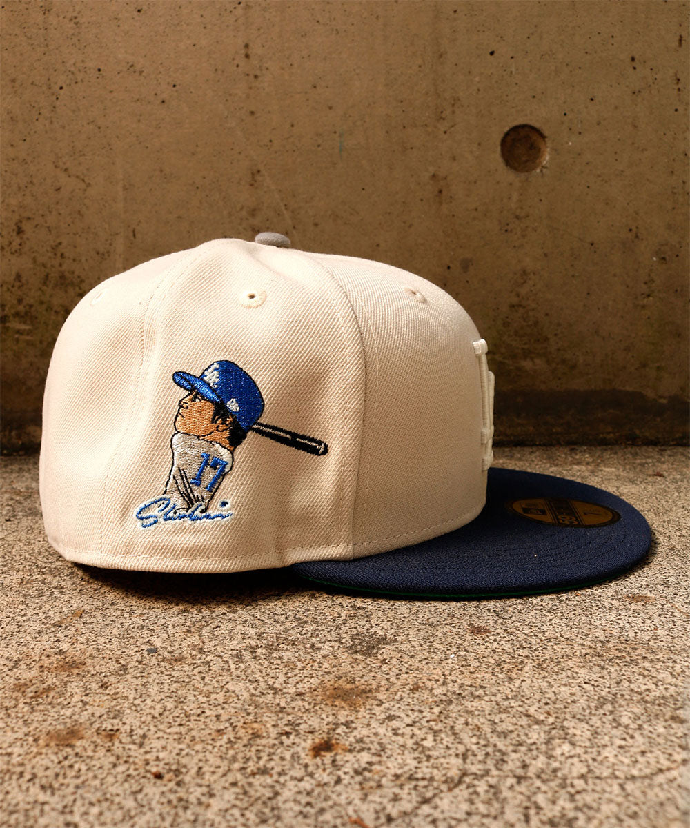 New Era - Los Angeles Dodgers CO 59FIFTY Shohei Ohtani 17 Chrome White/Dark Navy