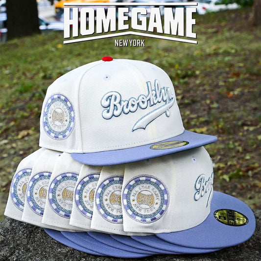 NEW ERA - Brooklyn Dodgers CO 59Fifty 1942 All Star Game Chrome White/Lavender