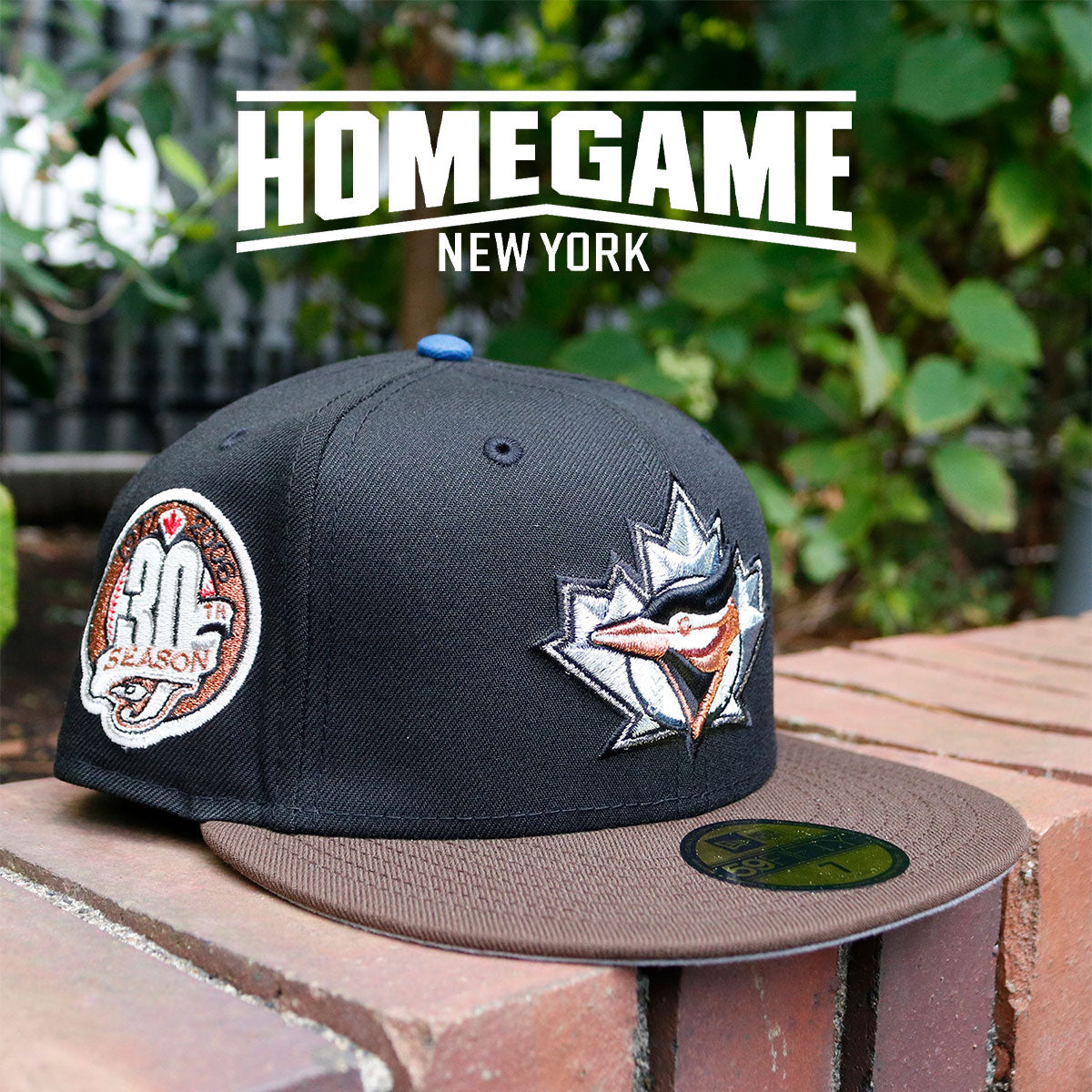 GAME別注 New Era 59FIFTY ブルージェイズ 7 1/2 🔥NEW ERA x FOG Fear of God 59FIFTY Blue Orange 7 1/2 NY Mets