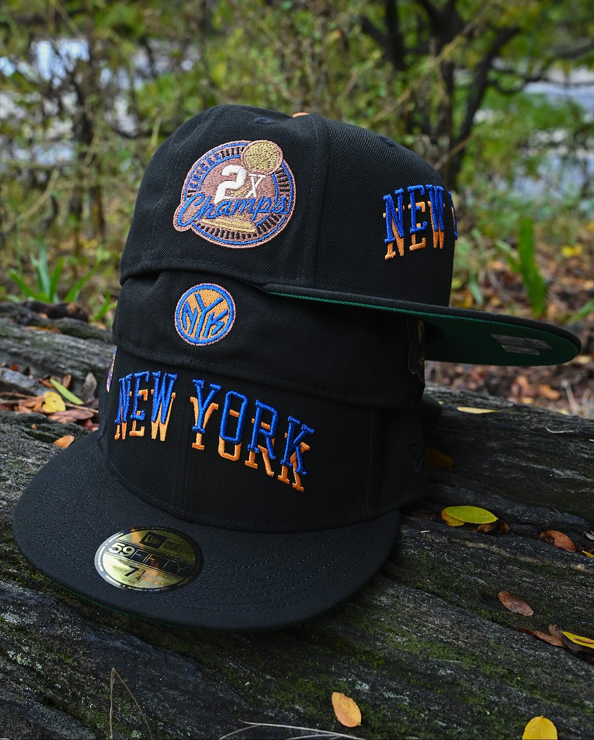 NEW ERA - New York Knicks NYCO 59Fifty 2X Champs Black – HOMEGAME