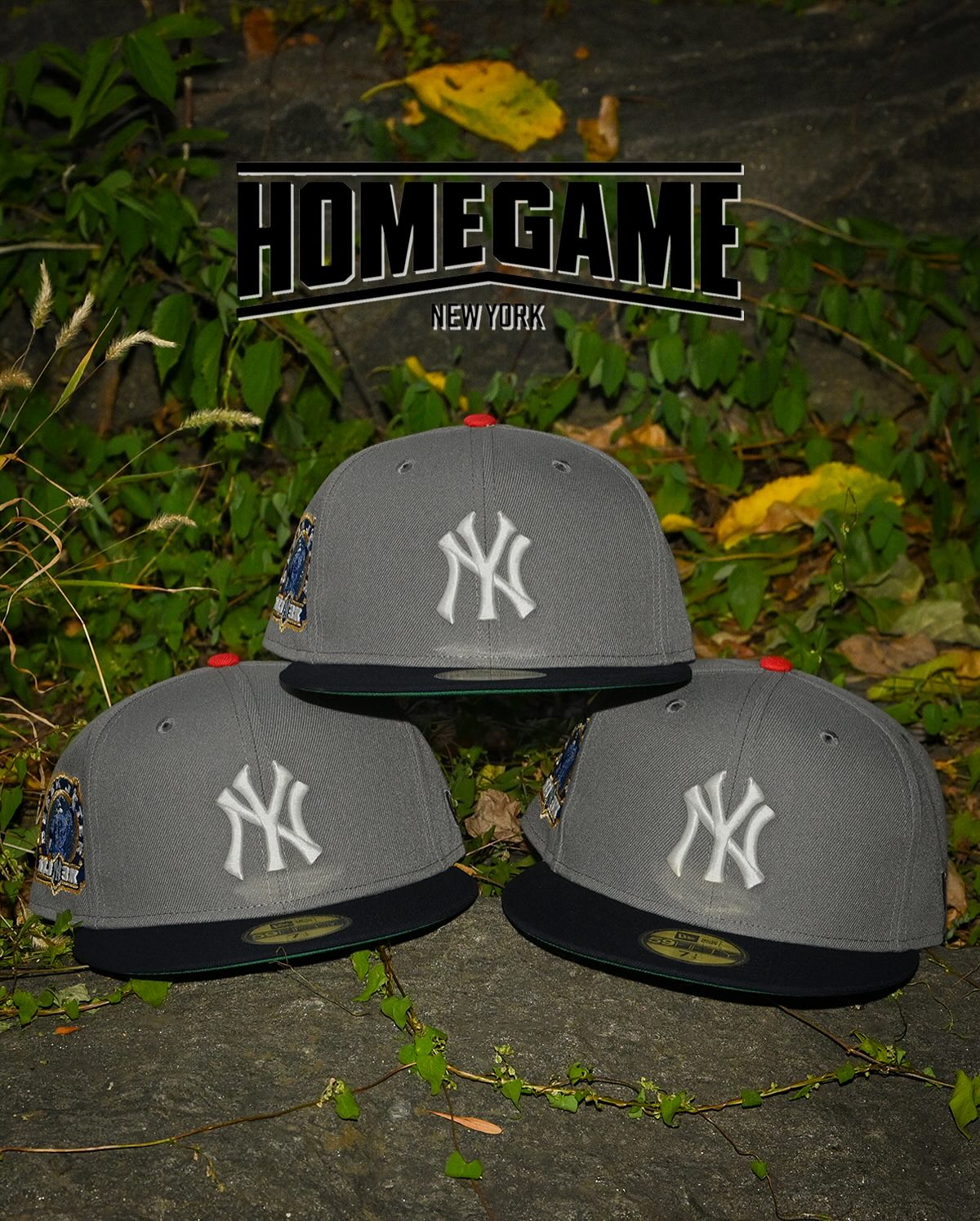 NEW ERA - New York Yankees NYCO 59Fifty Storm Grey/Navy