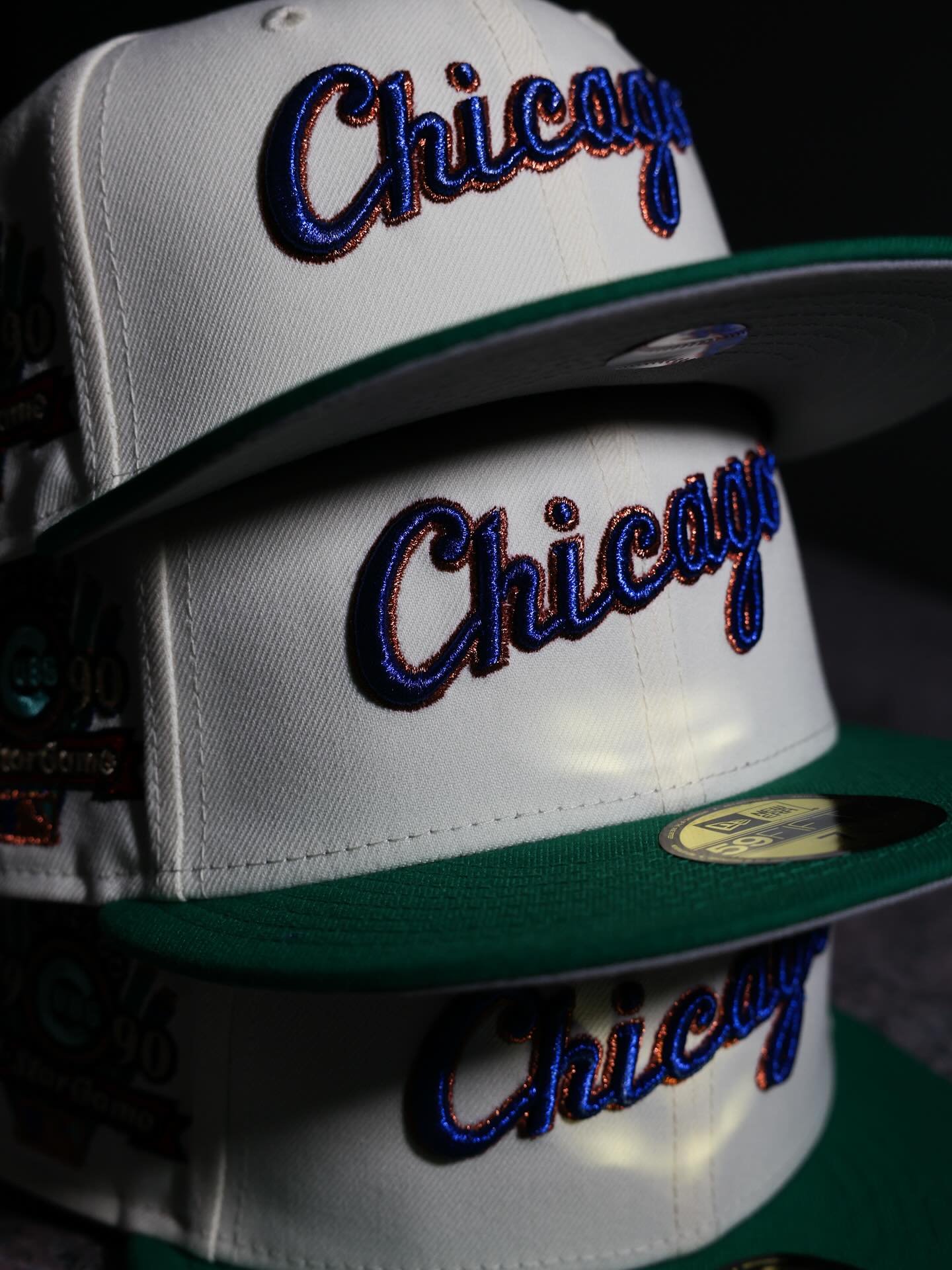 NEW ERA - Chicago Cubs NYCO 59Fifty All Star Game 1990 Chrome White/Black