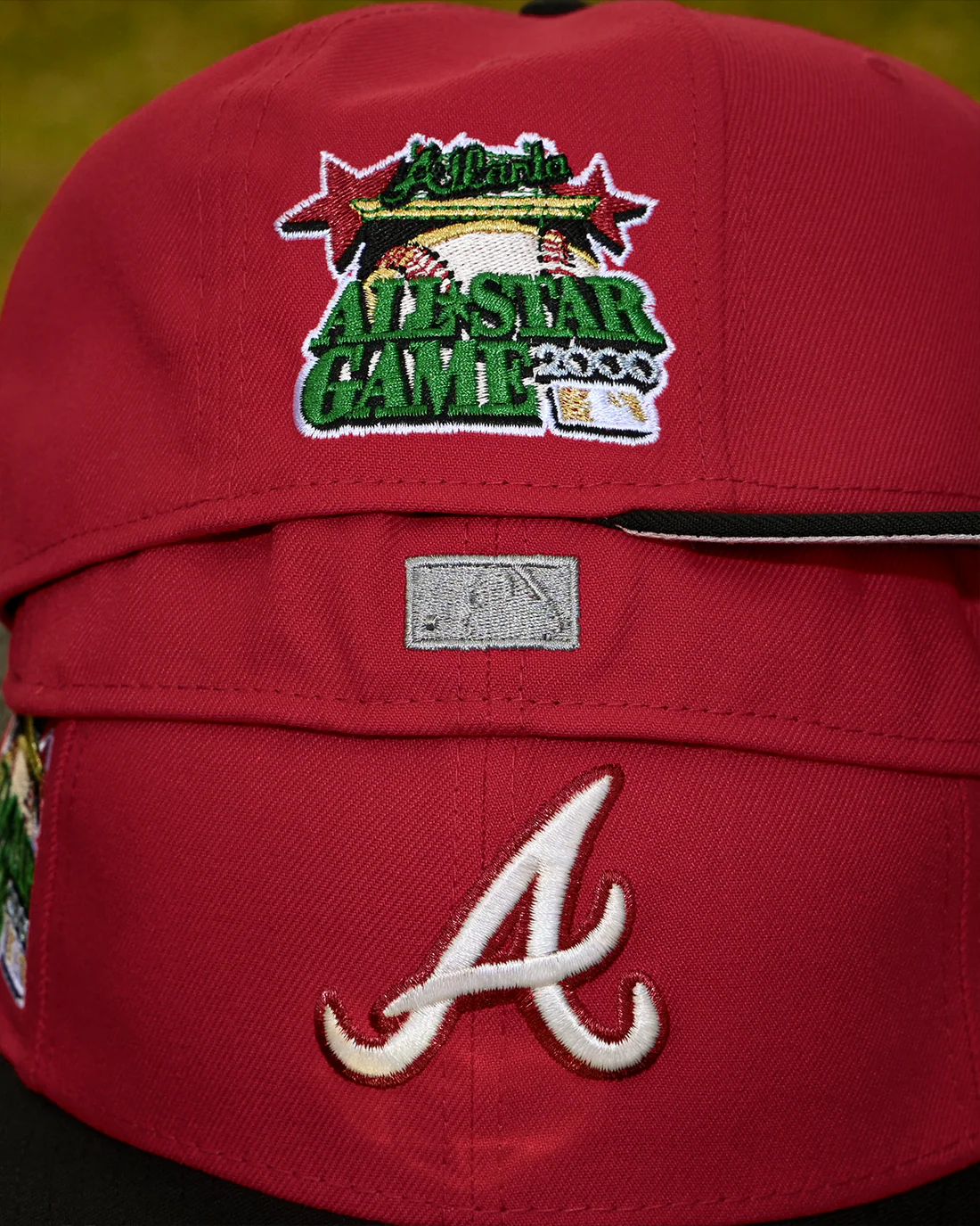 NEW ERA - Atlanta Braves NYCO 59FIFTY All Star Game 2000 Front Door Red/Black【70975946】