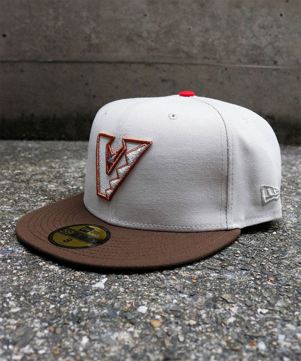 NEW ERA - Arizona Diamondbacks NYCO 59FIFTY Inaugural Season 1998 Stone/Walnut【70979187】