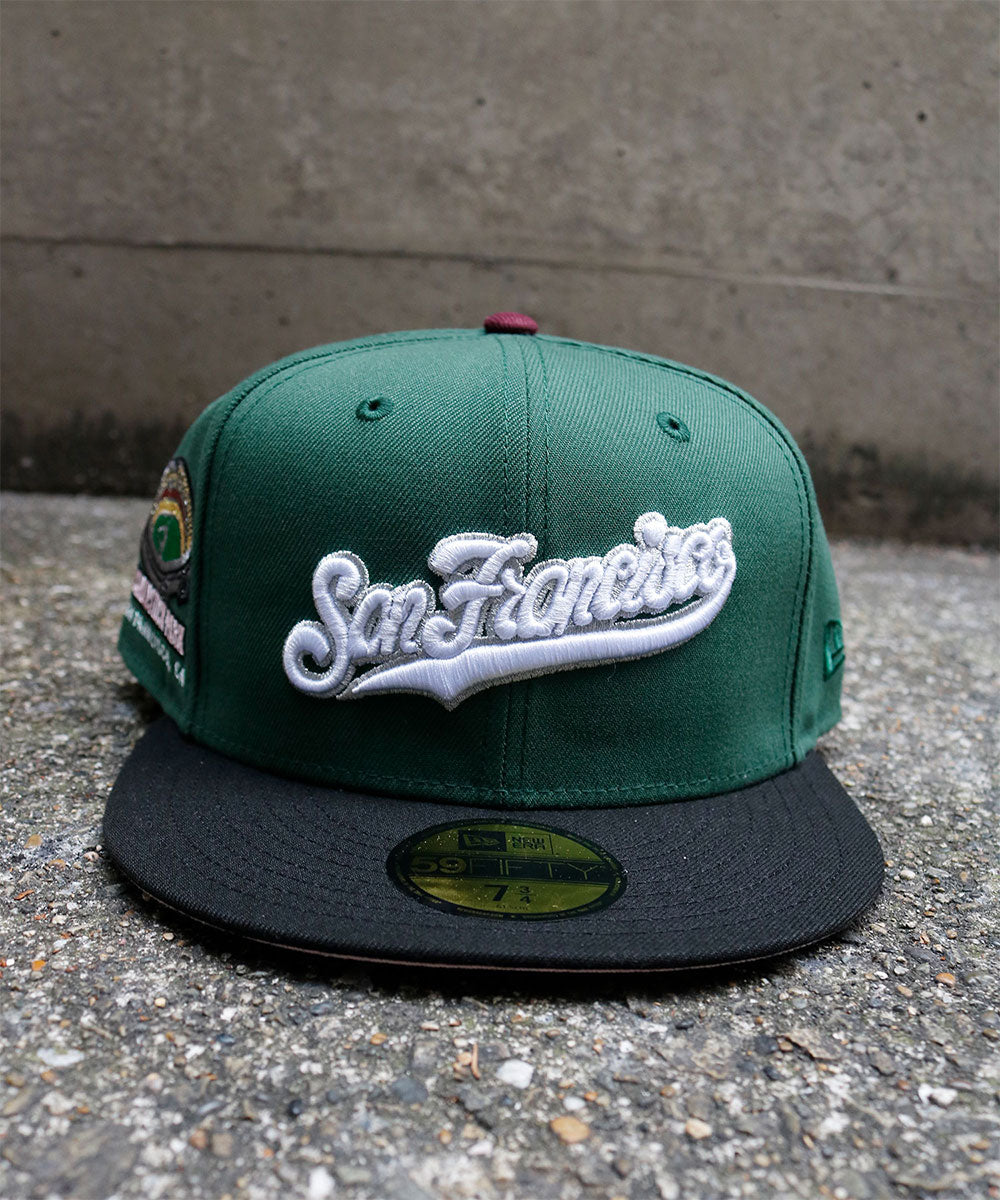 NEW ERA - San Francisco Giants NYCO 59FIFTY CANDLESTICK PARK Pine Green/Black【70975939】