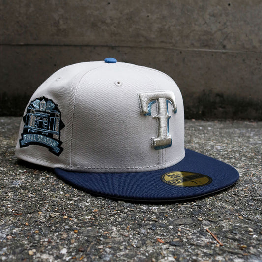 NEW ERA - Texas Rangers NYCO 59FIFTY Final Season Stone/Dark Navy【70979752】