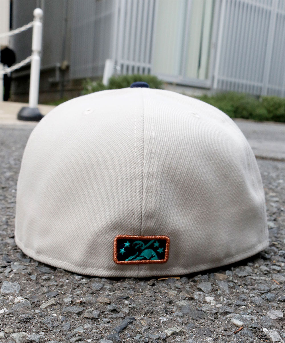 NEW ERA - Columbus Clippers Clipper Patch 59FIFTY STONE/NAVY