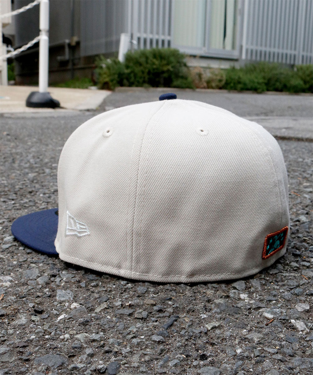 NEW ERA - Columbus Clippers Clipper Patch 59FIFTY STONE/NAVY