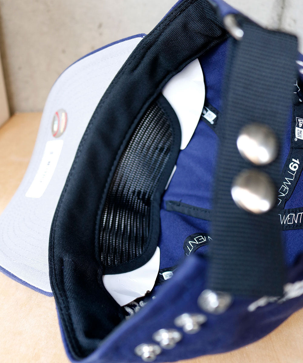 New Era × Diet Starts Monday - Atlanta Braves CTT Strap 19TWENTY Pre-Curved Navy【60975404】