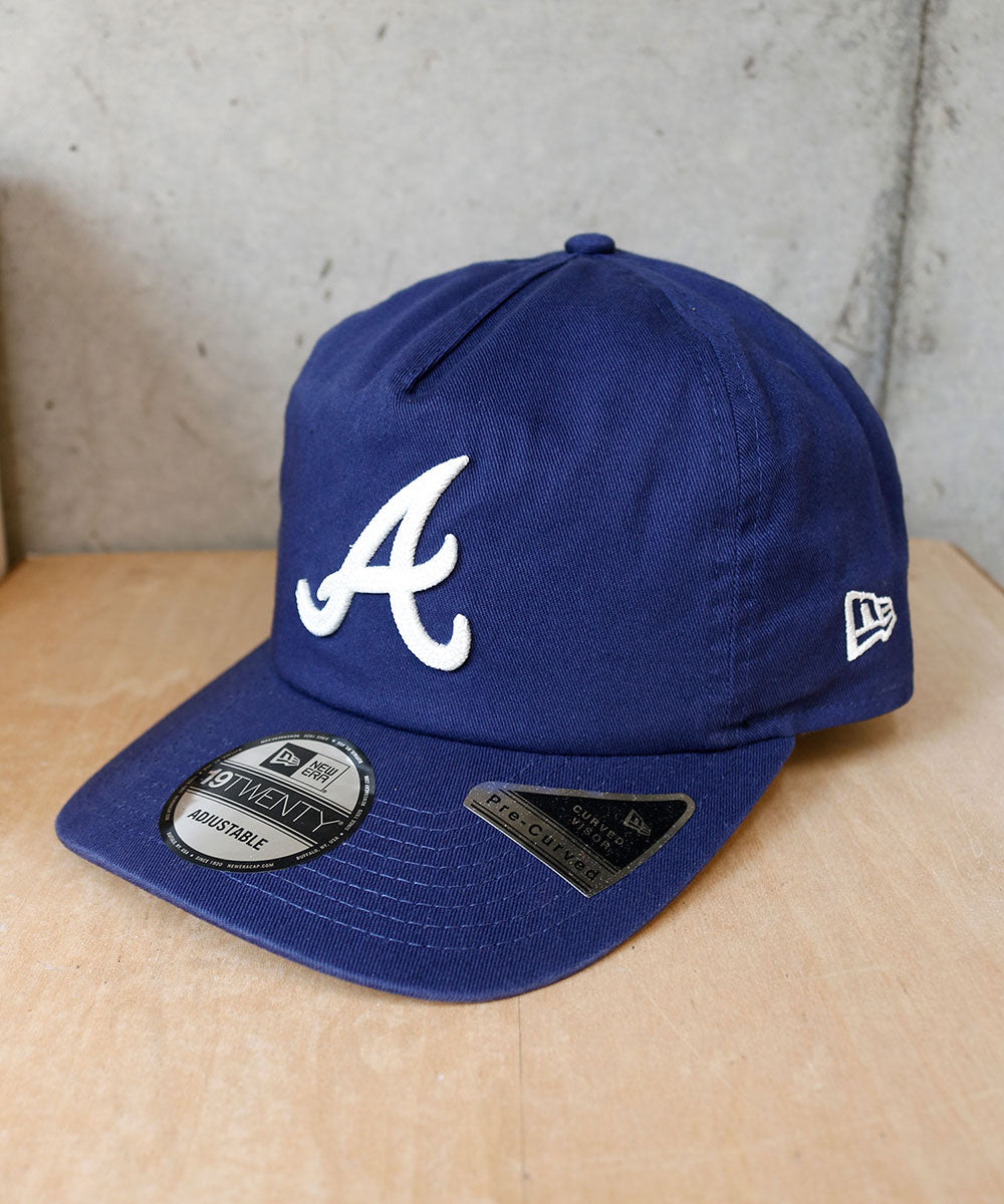 New Era × Diet Starts Monday - Atlanta Braves CTT Strap 19TWENTY Pre-Curved Navy【60975404】