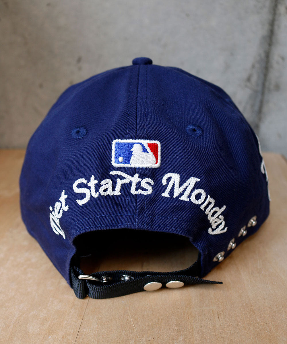 New Era × Diet Starts Monday - Atlanta Braves CTT Strap 19TWENTY Pre-Curved Navy【60975404】