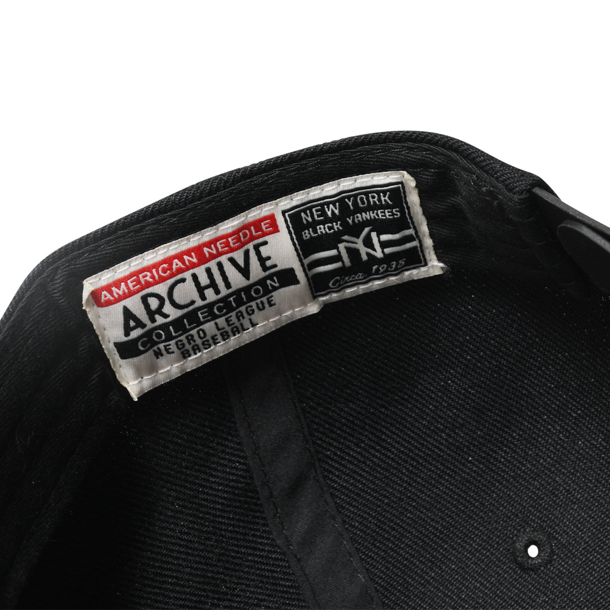 AMERICAN NEEDLE Archive 400 series - NY Black Yankees【21006ANBY】