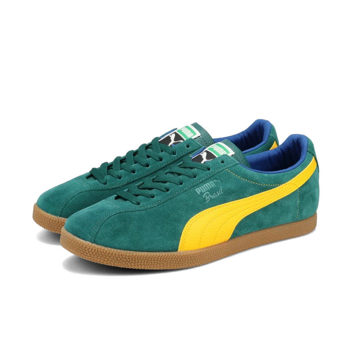 PUMA - BRASIL LTH DARK MYRTLE-GUM【403246-01】