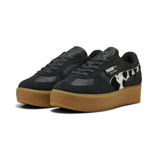 PUMA - PALERMO ELEVATA WILD INSTINC BLACK-GUM【403345-02】